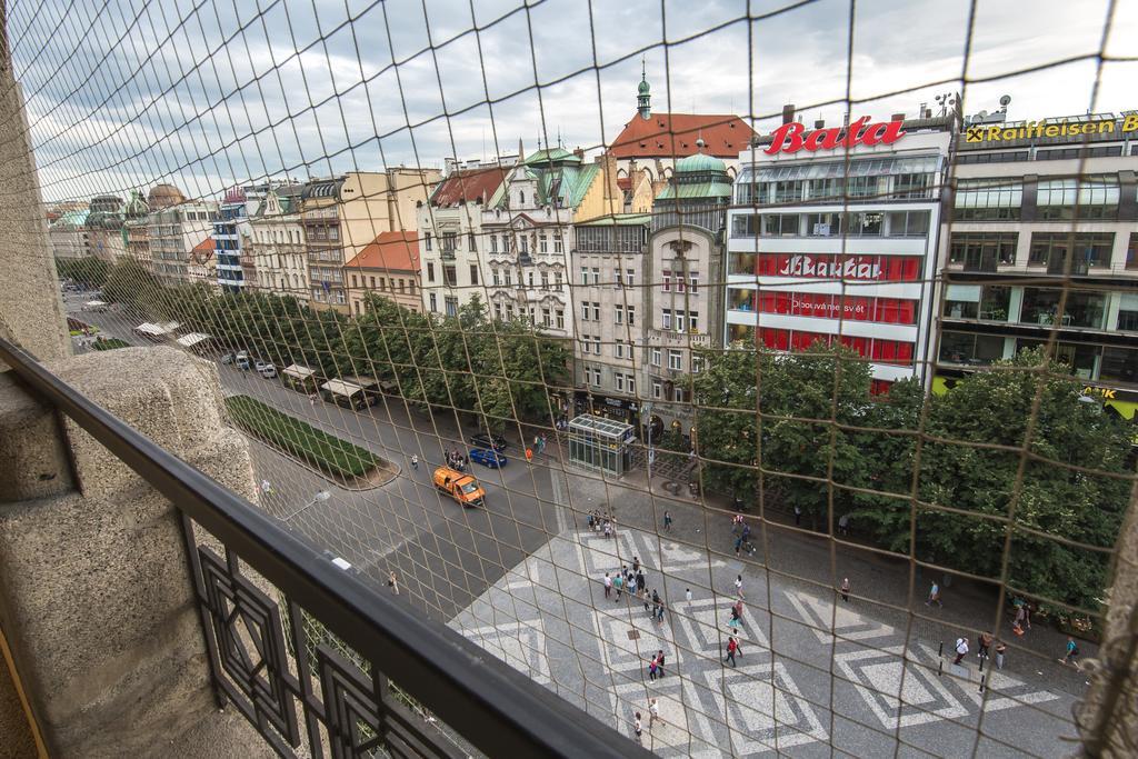 Merchants Crown Suites And Spa Прага Экстерьер фото View of the square from the observation deck of the Westin Palace Vienna